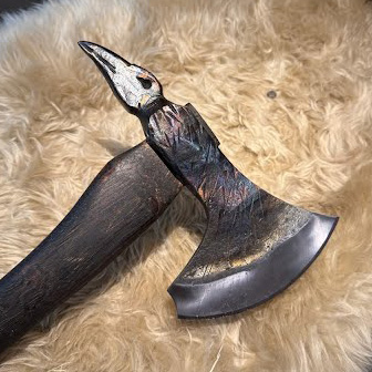 Odin's Own Raven Throwing Axe - Image 2
