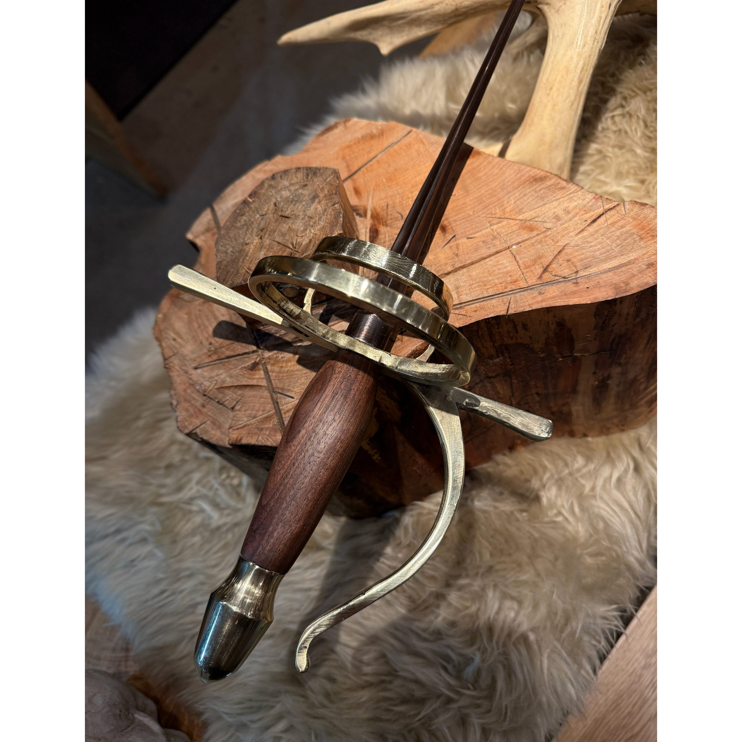 Nordic Gold Ring Hilt Rapier - Image 3