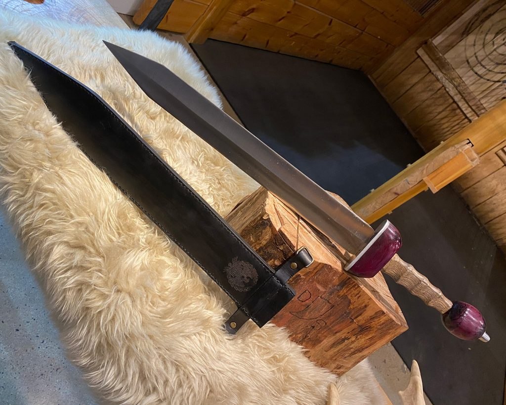 Pompeii Gladius and scabbard