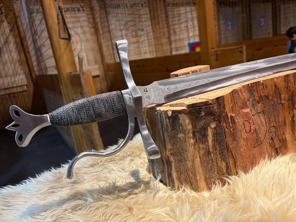Custom Sword with a Wire Wrapped Handle